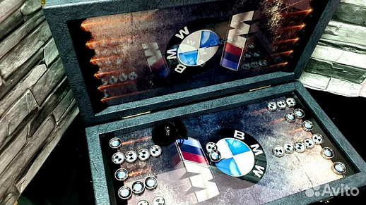Резные нарды «BMW M5»