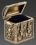 Бронзовая статуэтка "Сундук Кощея"