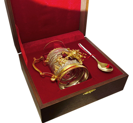 Оригинальный подстаканник "На щуку" купить с доставкой Оригинальный подстаканник "На щуку"