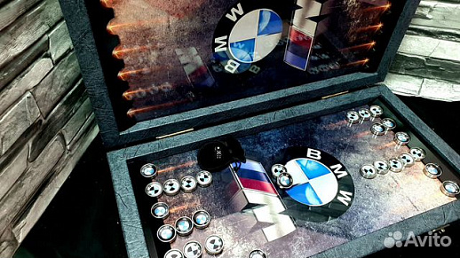 Резные нарды «BMW M5»